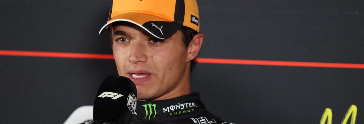 F1: Norris admite que “achei que ia bater no muro” na classificação em Madring