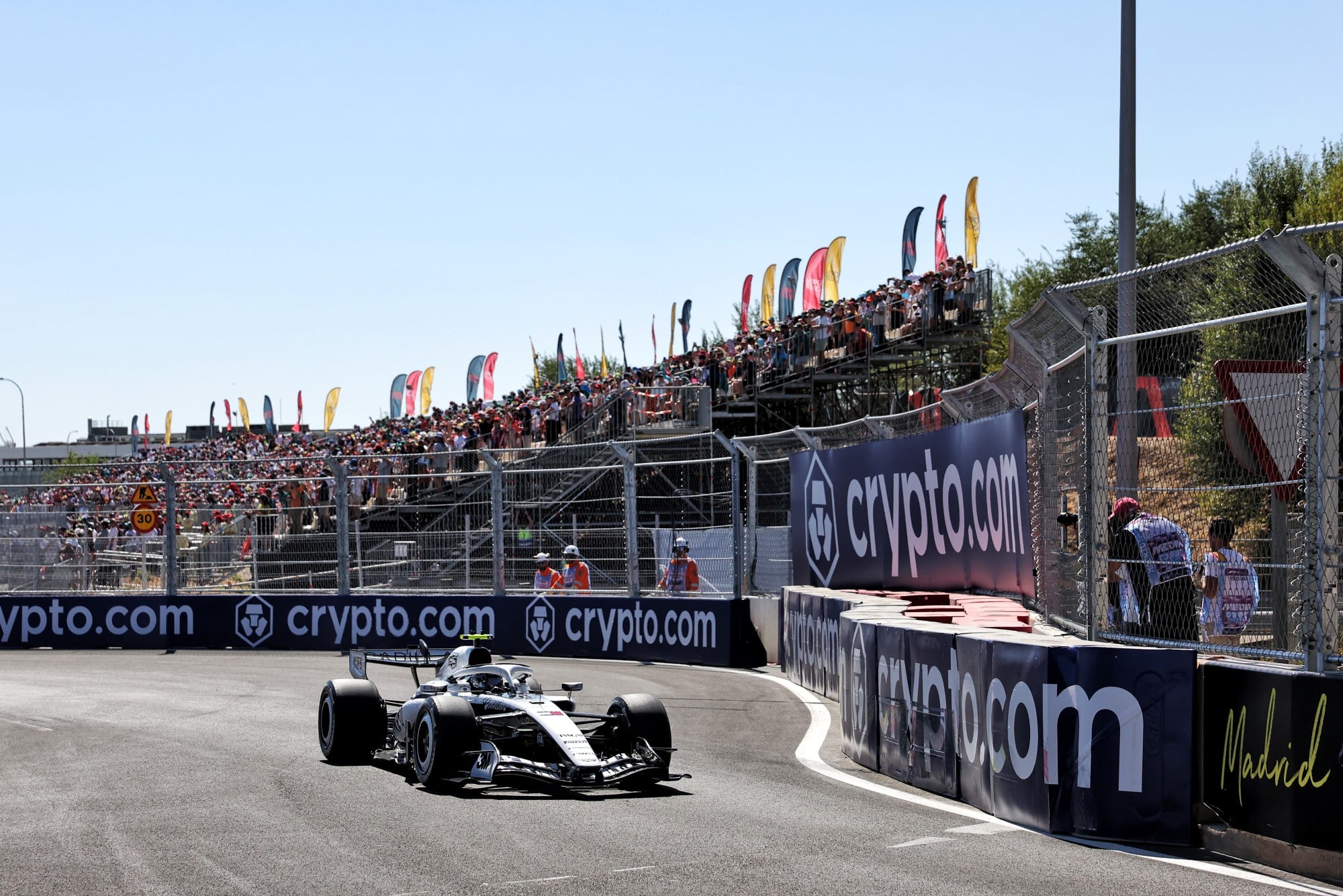 F1: Confira as imagens do GP da Espanha 2026, no Madring Valtteri Bottas (FIN) Cadillac Formula 1 Team MAC-26.
