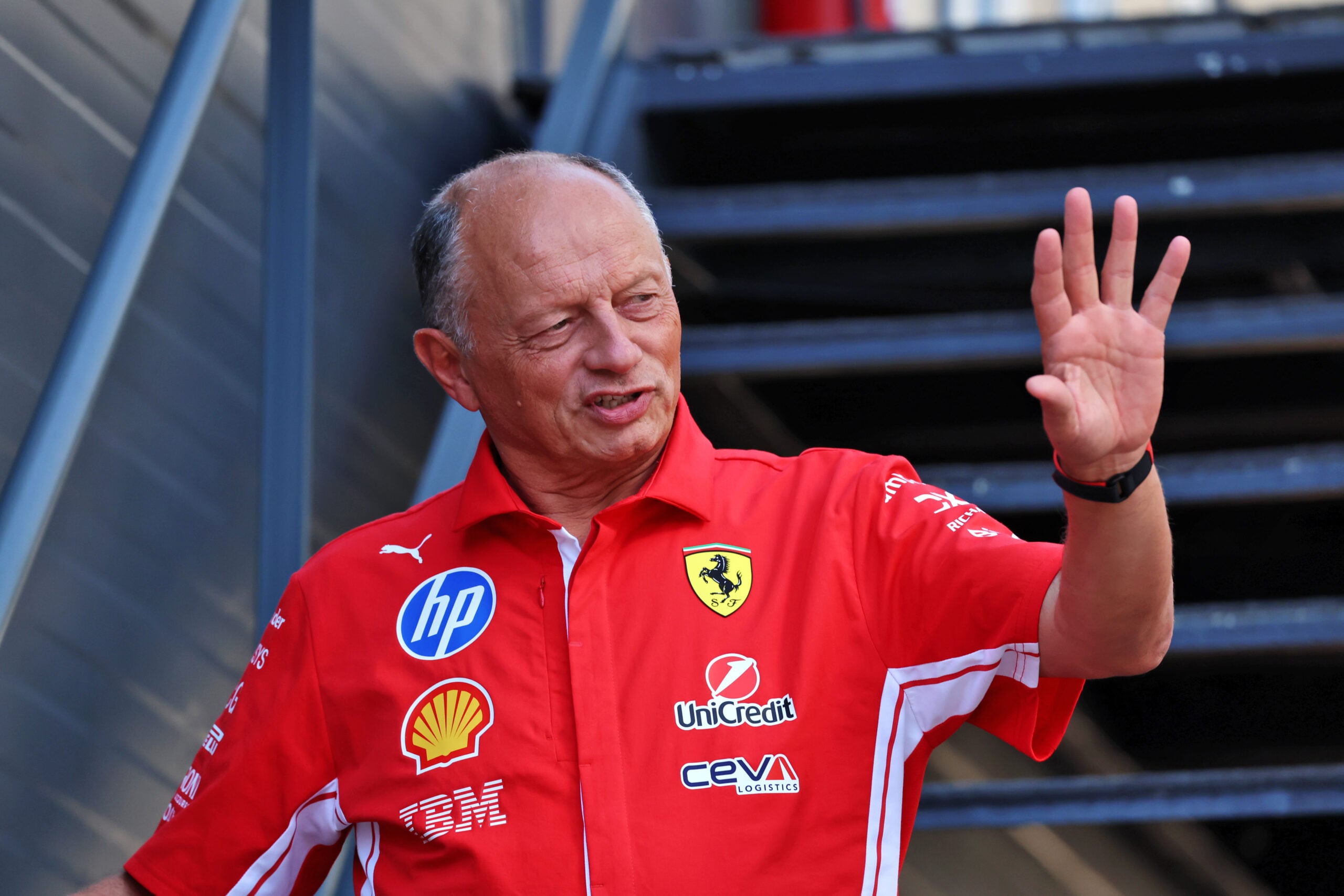 Frederic Vasseur (FRA) Scuderia Ferrari Team Principal.