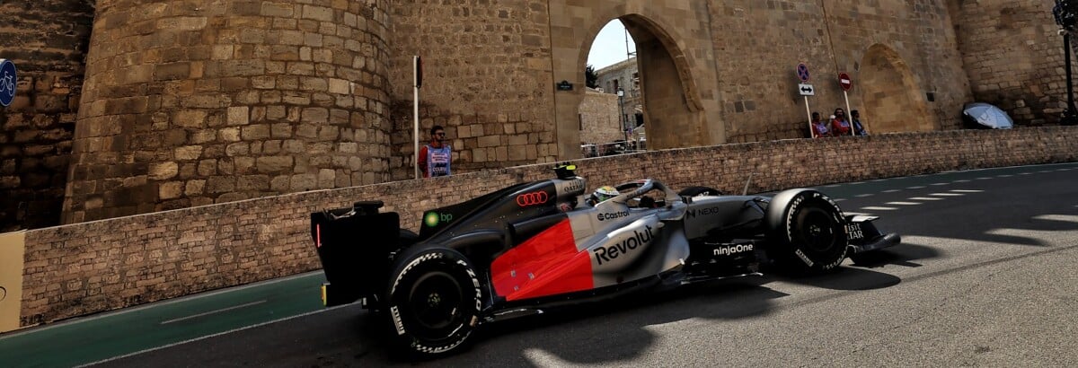 F1: Bortoleto termina último treino livre com 13ª colocação no GP do Azerbaijão