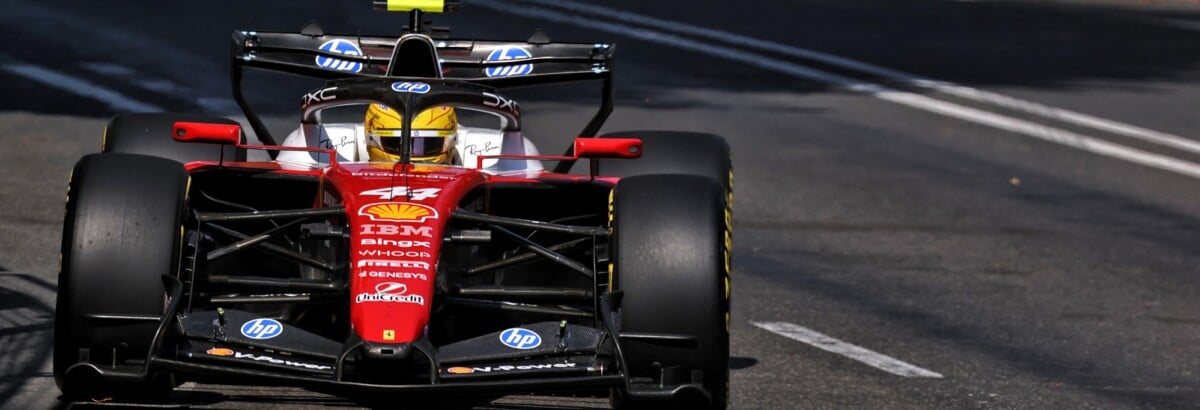 F1: Hamilton leva apenas advertência por incidente com Lawson no TL2 em Baku F1: Hamilton leva apenas advertência por incidente com Lawson no TL2 em Baku