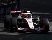 F1: Haas muito satisfeita com pontuação dupla em Baku