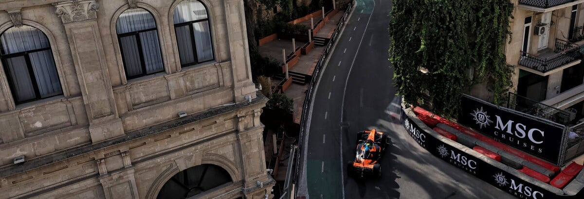F1: Confira as imagens desta sexta-feira da F1 em Baku F1: Confira as imagens desta sexta-feira da F1 em Baku