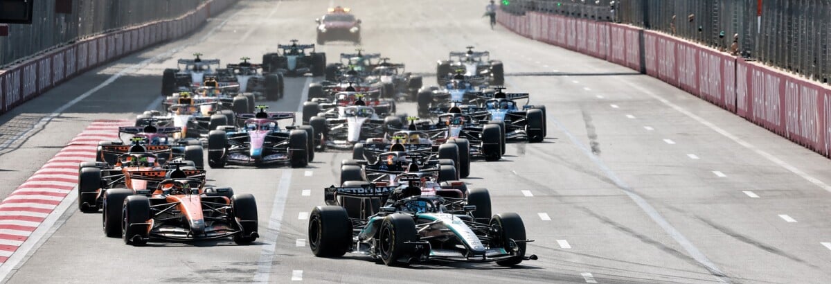 F1: Russell vence GP do Azerbaijão com dupla da Red Bull no pódio; Bortoleto fora dos pontos F1: Russell vence GP do Azerbaijão com dupla da Red Bull no pódio; Bortoleto fora dos pontos