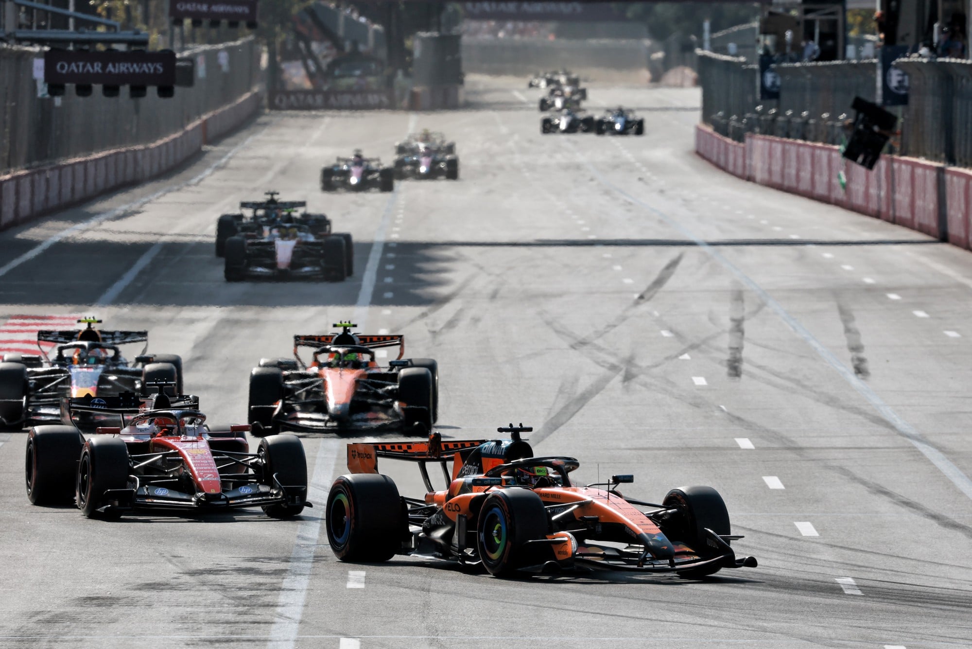 F1: Confira as fotos do GP do Azerbaijão 2026 Oscar Piastri (AUS) McLaren F1 Team MCL40.