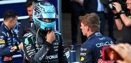 F1: Verstappen impede Russell de igualar feito raro de Hamilton