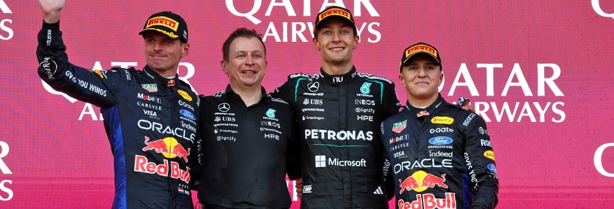 F1: Hadjar celebra retorno com pódio e elogia estratégia em Baku F1: Hadjar celebra retorno com pódio e elogia estratégia em Baku