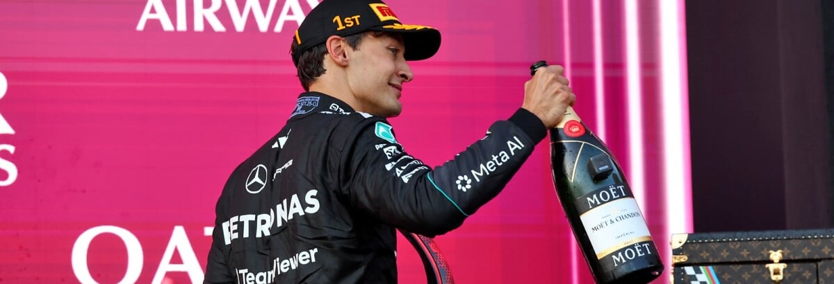F1: Russell mostrou forte domínio com a Mercedes na vitória em Baku F1: Russell mostrou forte domínio com a Mercedes na vitória em Baku