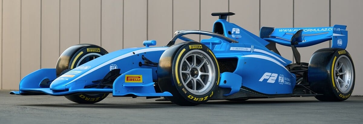 F2 apresenta carro de 2027 com novas asas e partida a bordo F2 apresenta carro de 2027 com novas asas e partida a bordo