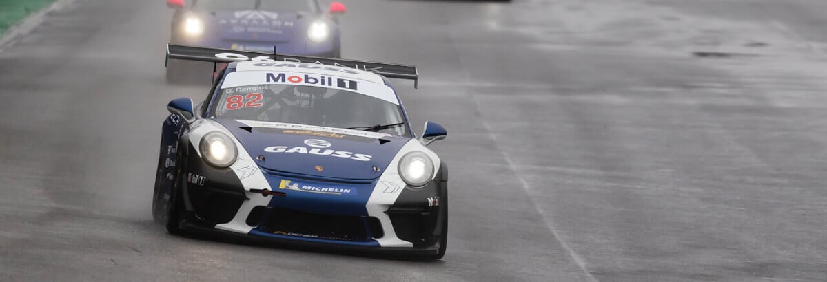 Porsche Cup: Campos vê ‘vantagem enorme’ em largar da pole na chuva e exalta vitória