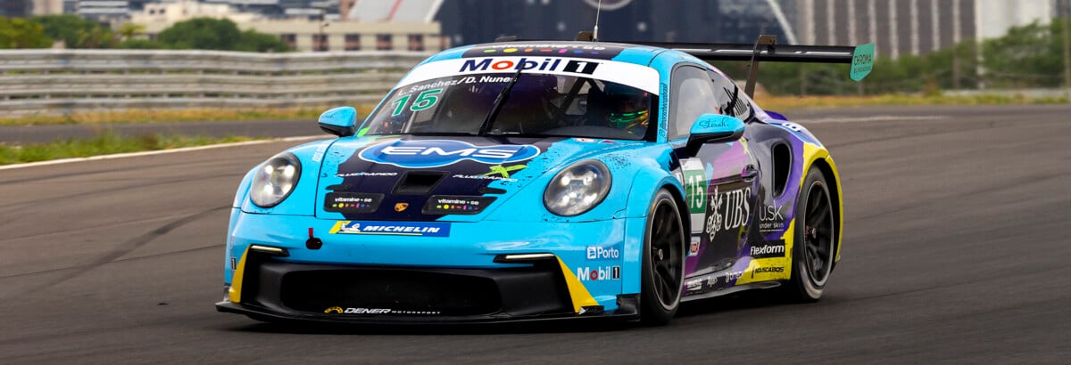 Sanchez/Nunes disputa etapa de Brasília da Porsche Endurance em busca de recuperação