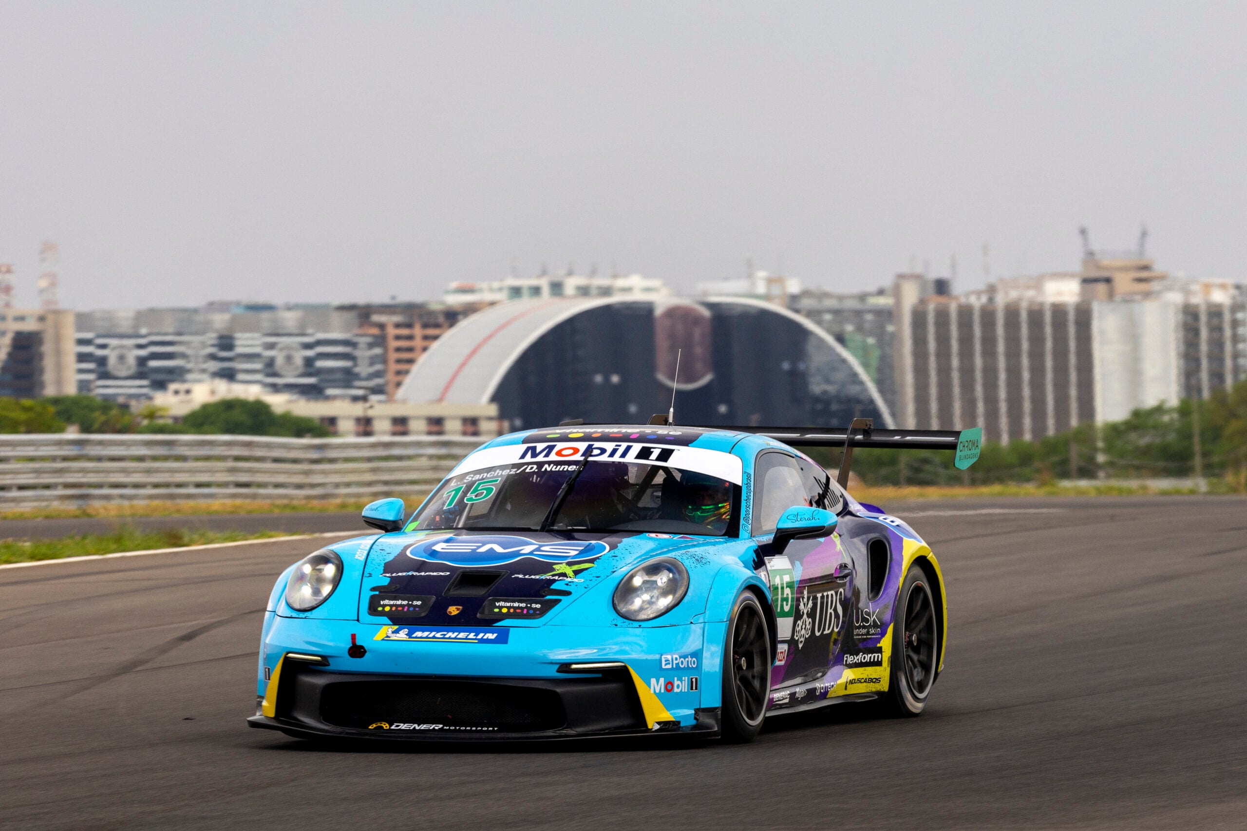 Sanchez/Nunes disputa etapa de Brasília da Porsche Endurance em busca de recuperação