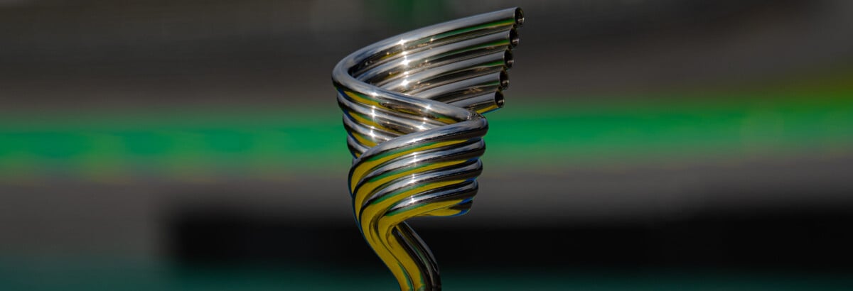 Troféu do GP São Paulo de F1 é inspirado no som dos motores