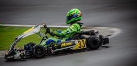 Vicente da Silva fatura pódio no Campeonato Catarinense de Kart em Joinville