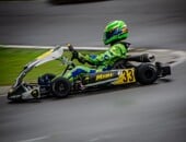 Vicente da Silva fatura pódio no Campeonato Catarinense de Kart em Joinville