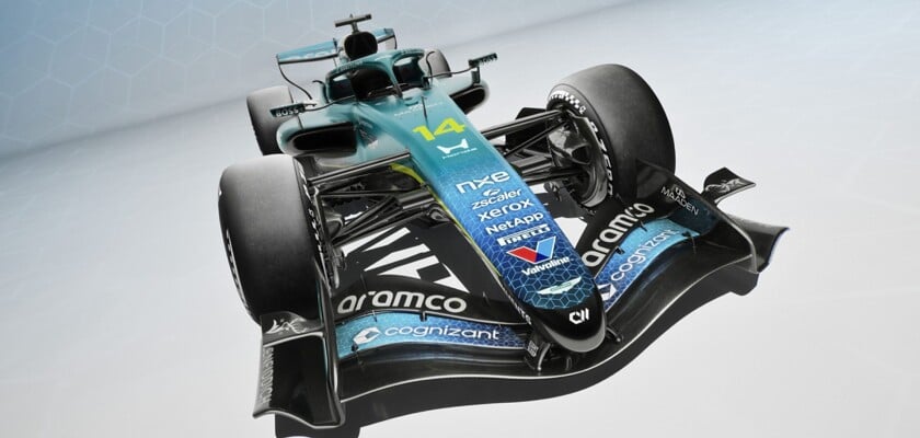 Aston Martin revela pintura especial no GP dos EUA para celebrar 5 anos com Cognizant