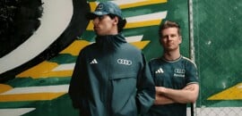Audi lança com Adidas coleção inspirada em São Paulo para o etapa brasileira da F1