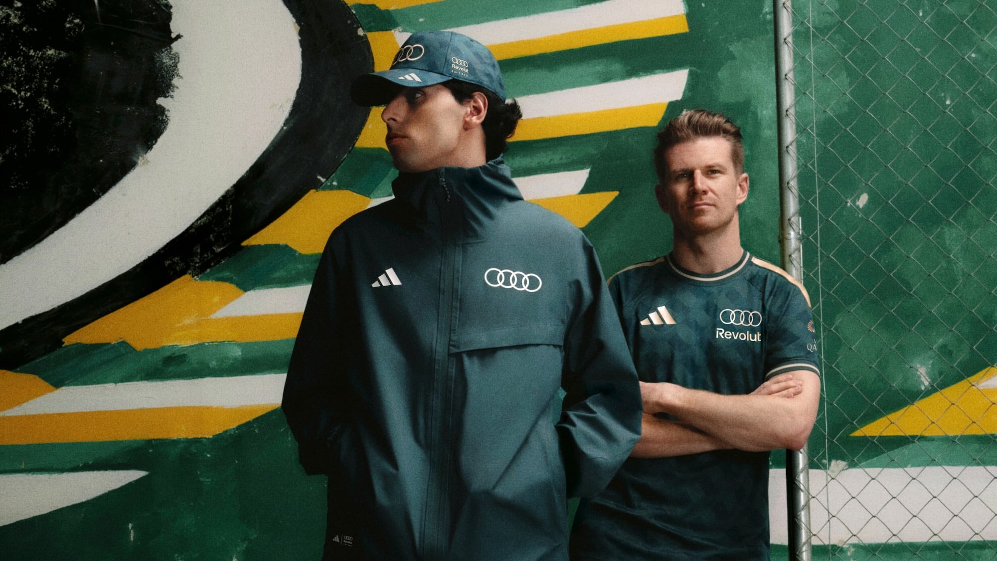 Audi lança com Adidas coleção inspirada em São Paulo para o etapa brasileira da F1 Audi Revolut F1 Team’s São Paulo designs come to life with adidas and Revolut