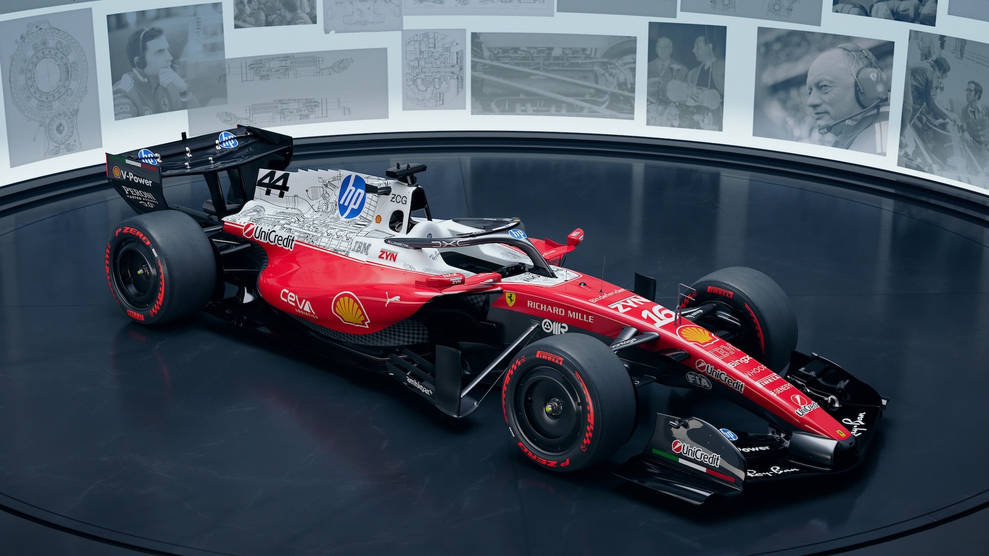 F1: Ferrari revela pintura especial para GP dos Estados Unidos Ferrari - Pintura para o GP dos Estados Unidos F1 2026