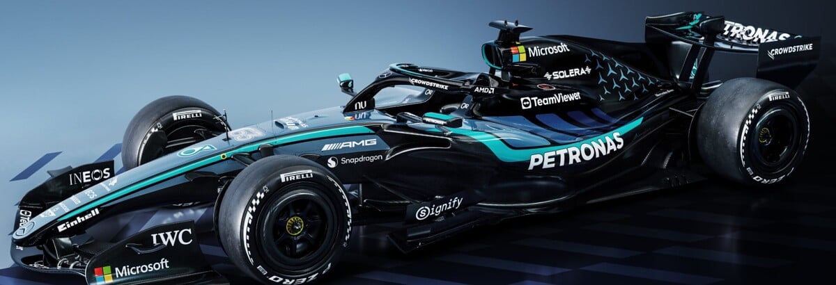 F1: Mercedes leva pintura azul para GP dos Estados Unidos F1: Mercedes leva pintura azul para GP dos Estados Unidos
