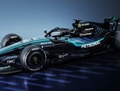 F1: Mercedes leva pintura azul para GP dos Estados Unidos