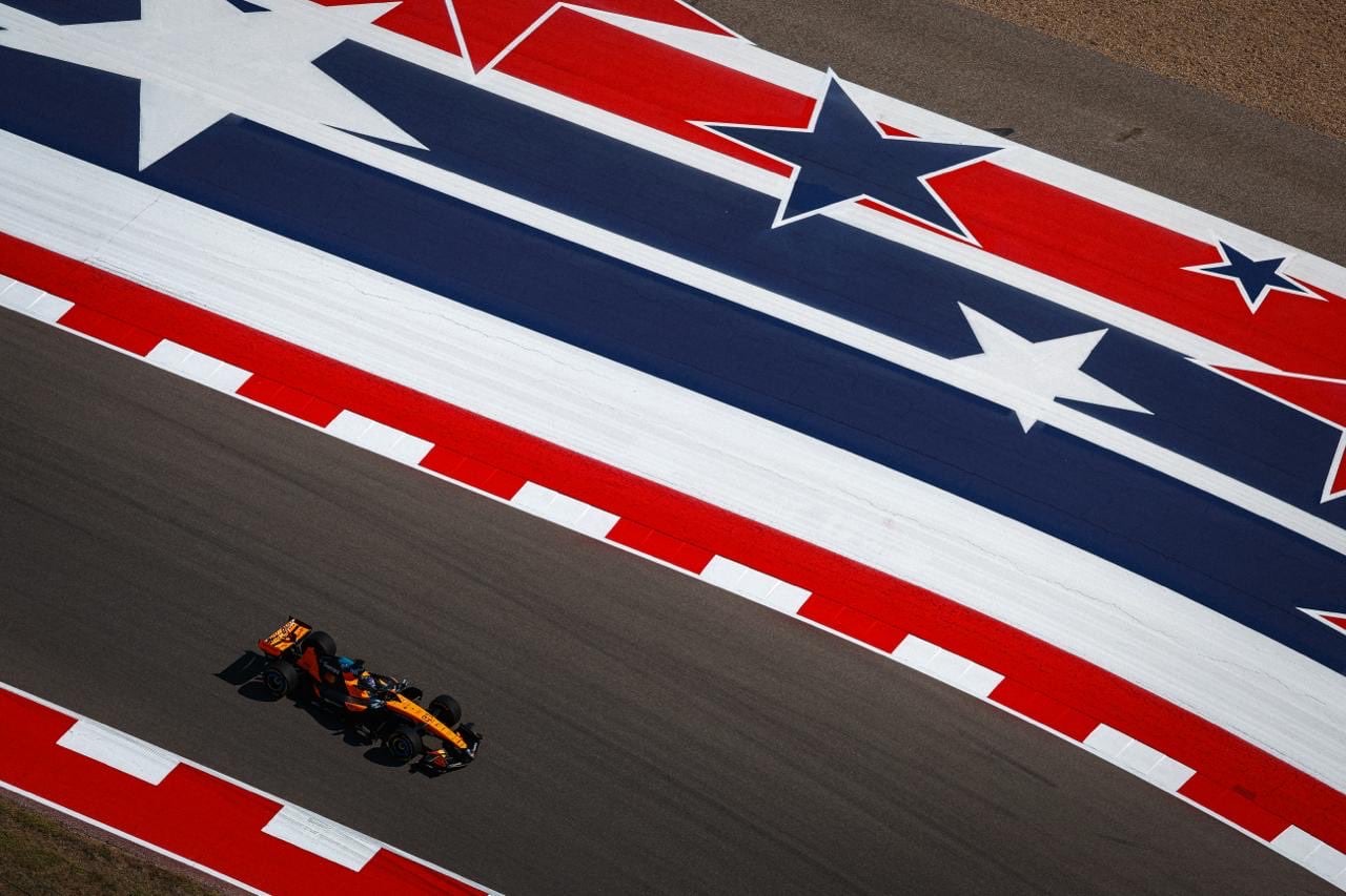 F1: Confira o resultado completo do primeiro treino livre do GP dos Estados Unidos