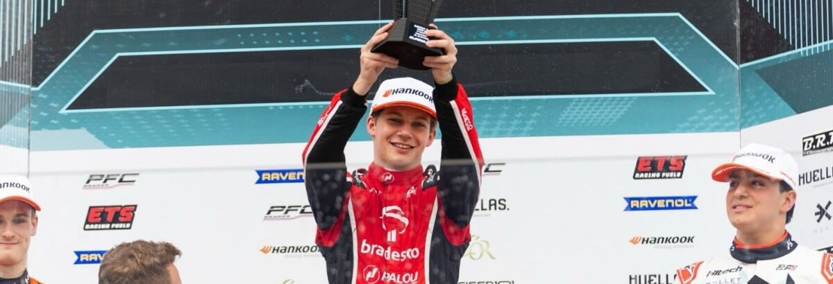 Heitor Dallagnol conquista vitórias na Hungria e segue na disputa do título rookie na Eurocup3