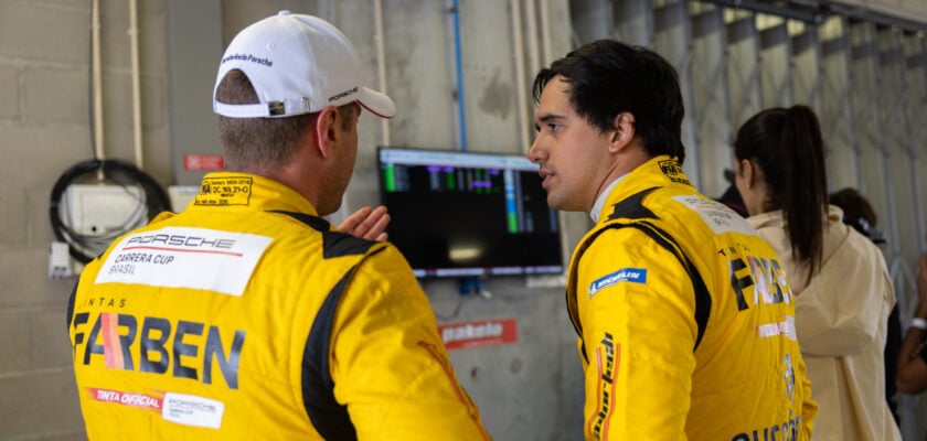 Müller e Di Mauro lideram primeiro treino da Porsche Cup em Brasília com o carro #544