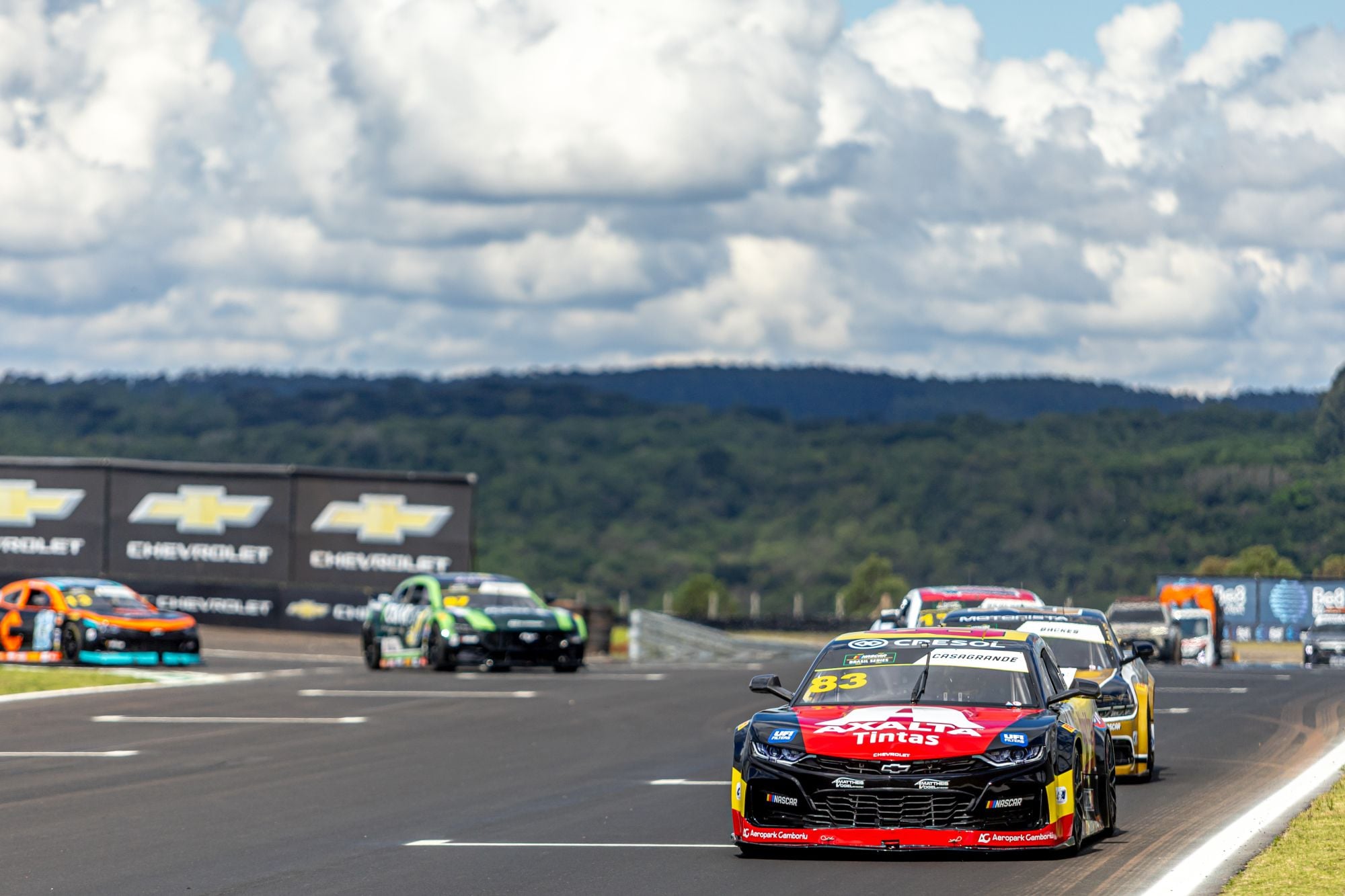Gabriel Casagrande lidera treino da NASCAR Brasil em Chapecó e elogia circuito