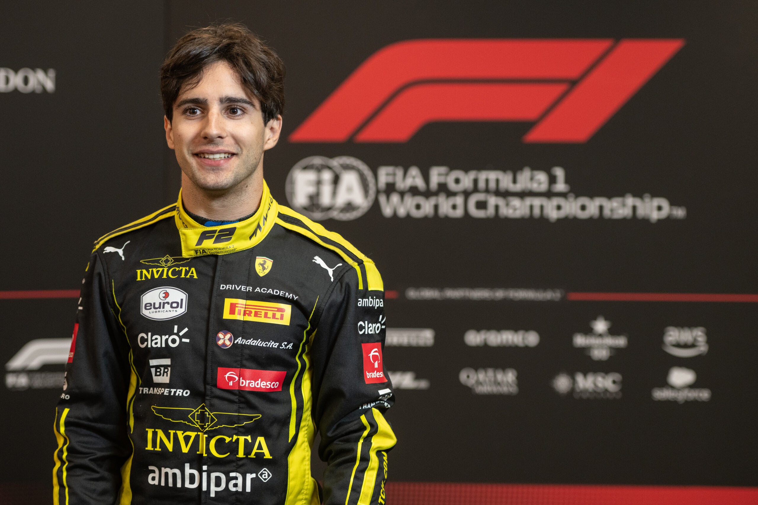 Conheça a trajetória de Rafael Câmara, mais novo piloto da Haas na F1 Rafael Câmara - F2 2026