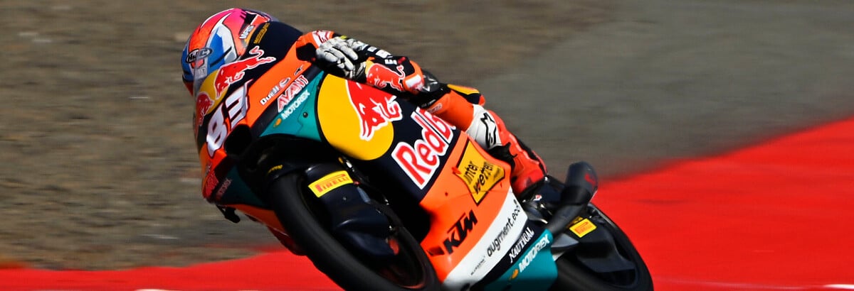 Carpe lidera último treino da quinta-feira da Moto3 na Austrália