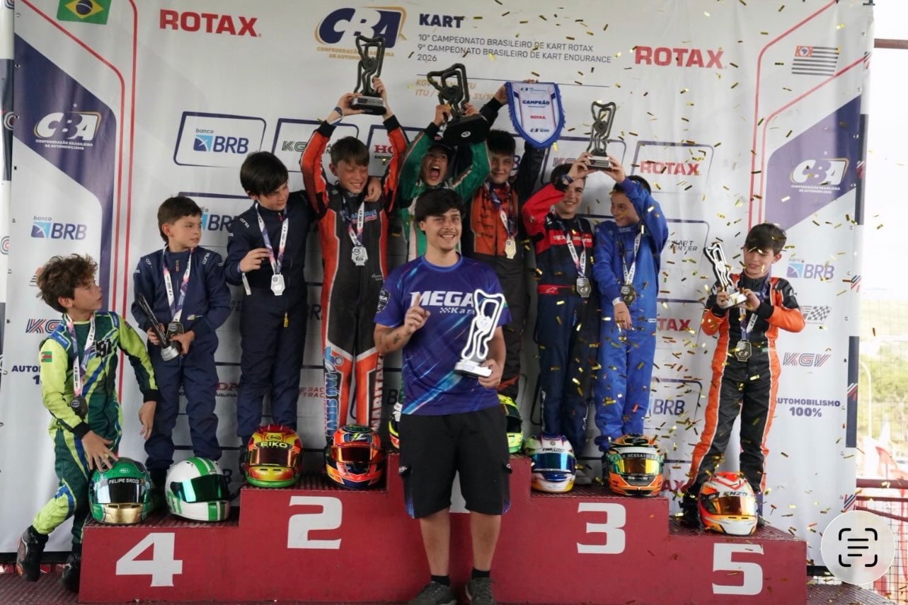 Brasileiro de Kart Rotax e Brasileiro de Kart Endurance consagram seus campeões no KGV Arena Itu