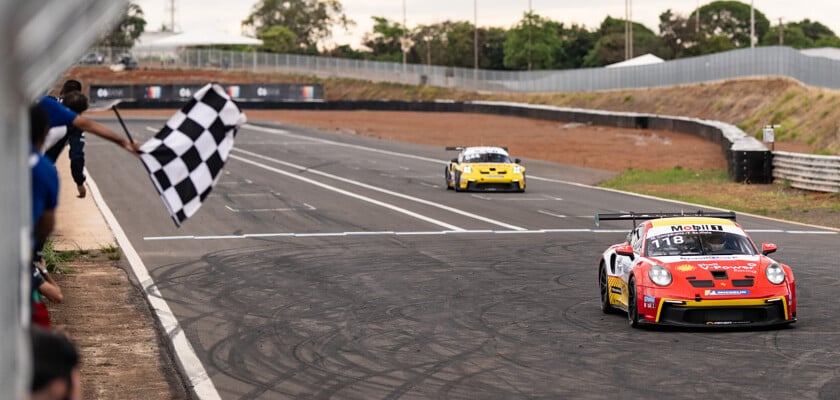 Comparatto e Baptista vencem etapa de Brasília da Porsche Endurance