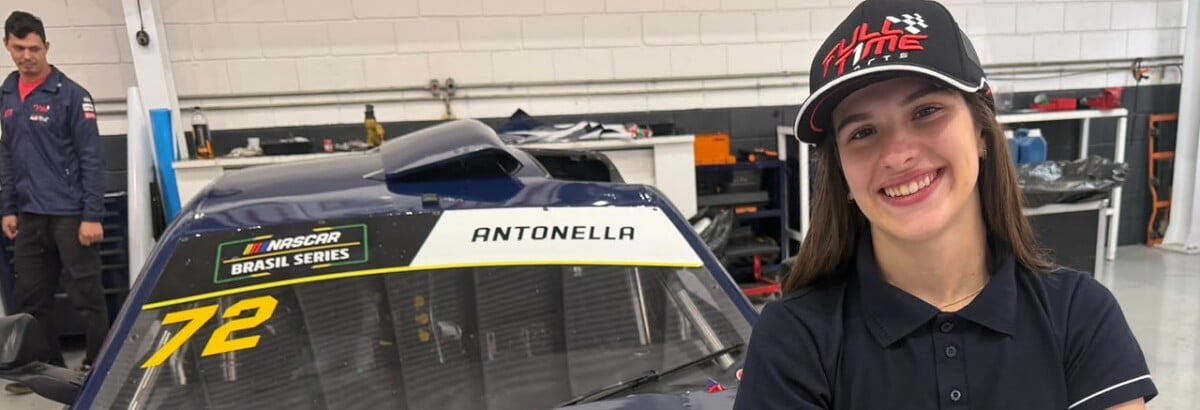 Antonella Bassani estreia na NASCAR Brasil com a Full Time Antonella Bassani estreia na NASCAR Brasil com a Full Time