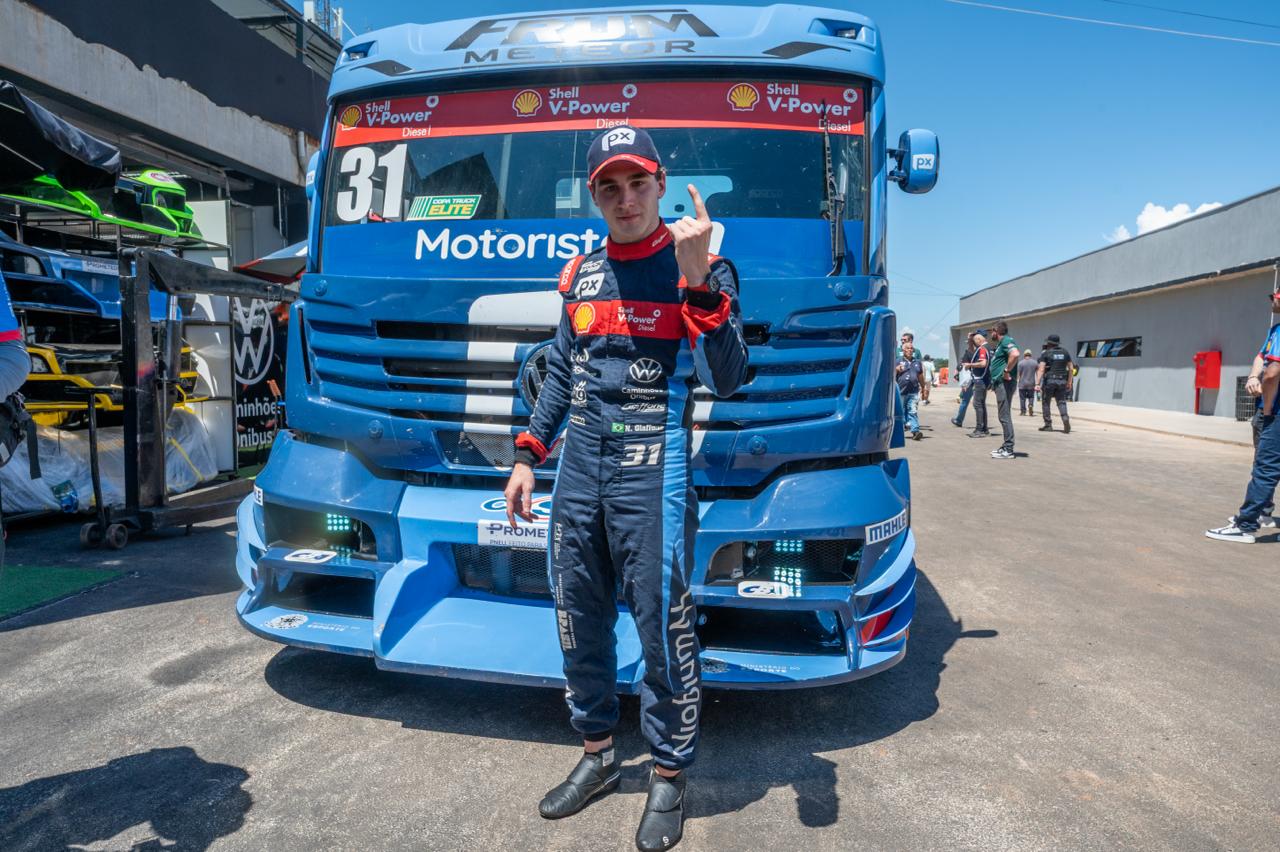 Nic Giaffone conquista pole position em Chapecó no primeiro “match point” na Copa Truck Nic Giaffone