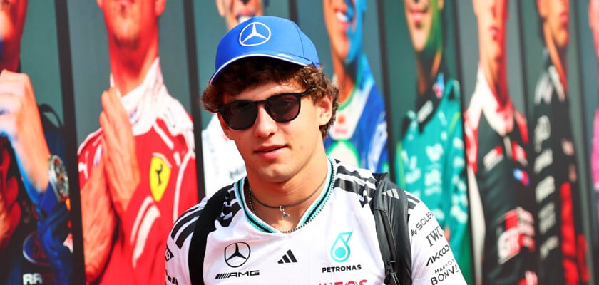 F1: Antonelli promete reação após perder terreno para Russell em Baku
