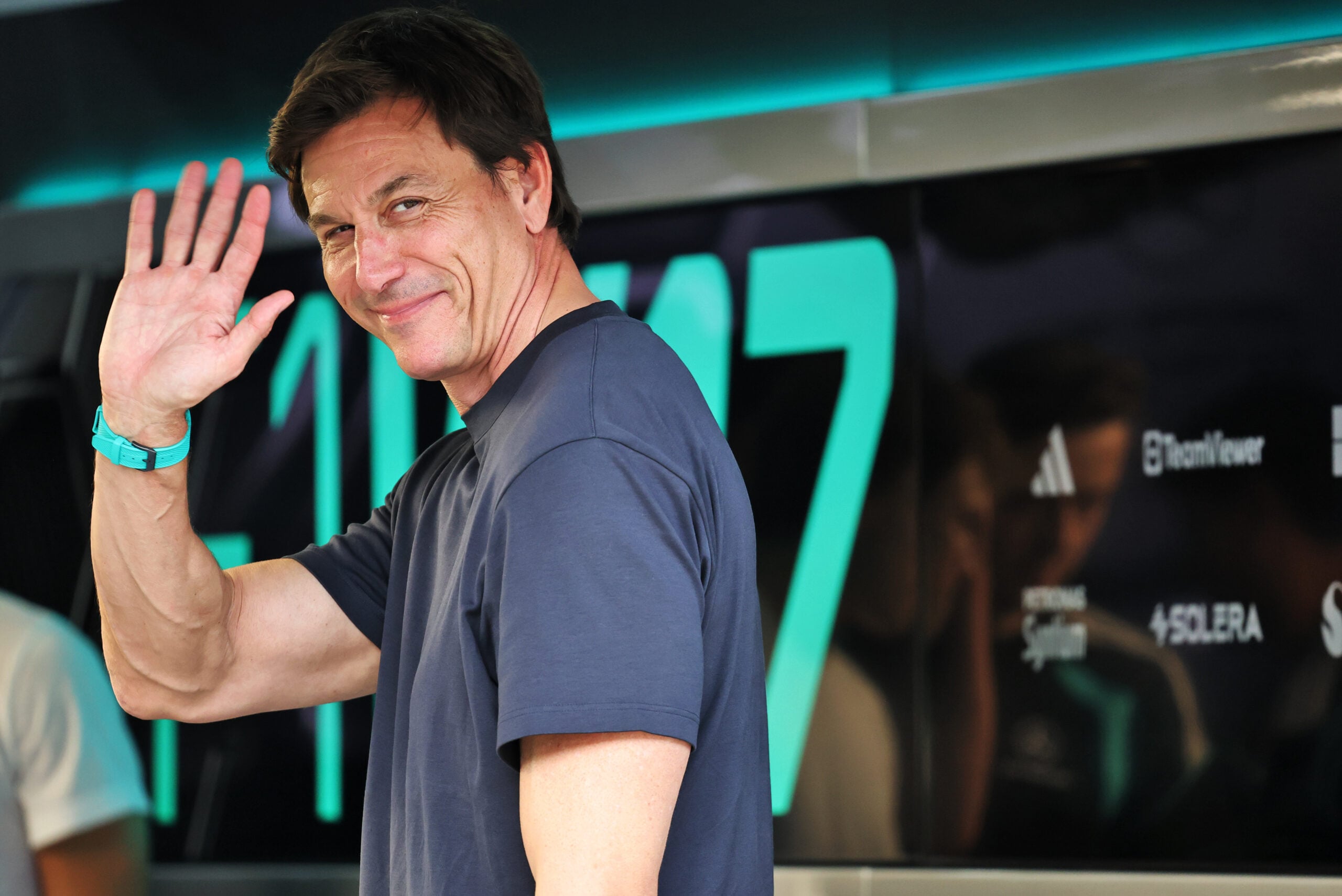 Toto Wolff (GER) Mercedes AMG Formula One Team Shareholder and Executive Director.