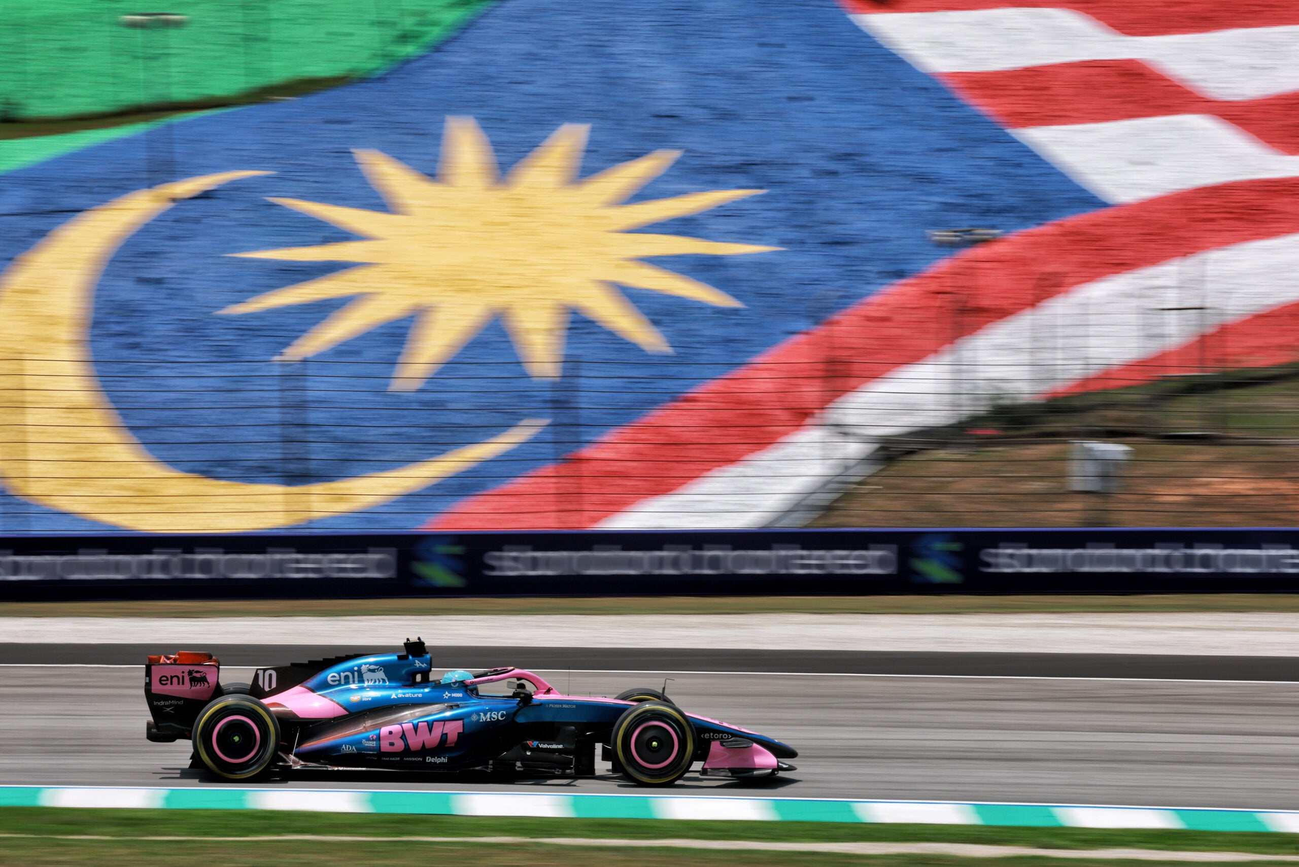 F1: Veja as melhores fotos da sexta-feira em Sepang Pierre Gasly (FRA) Alpine F1 Team A526.