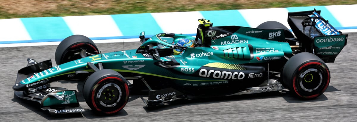 F1: Aston Martin aponta baixa aderência como desafio em Sepang F1: Aston Martin aponta baixa aderência como desafio em Sepang