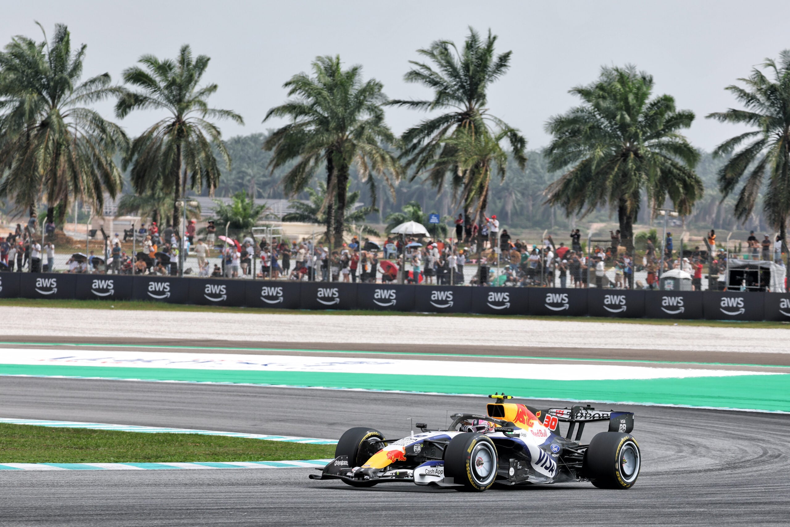 F1: Veja as melhores fotos da sexta-feira em Sepang Liam Lawson (NZL) Racing Bulls Formula One Team VCARB 03.