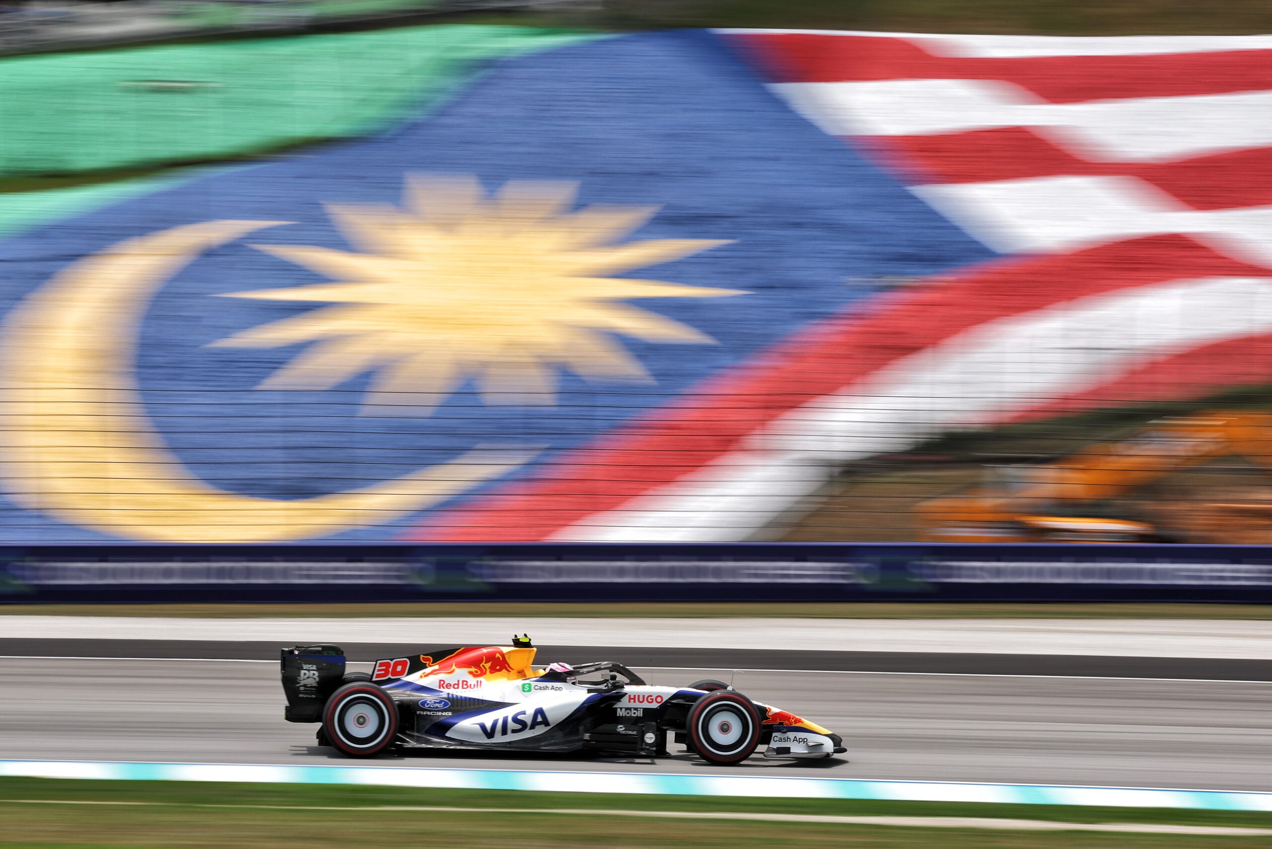Liam Lawson (NZL) Racing Bulls Formula One Team VCARB 03.