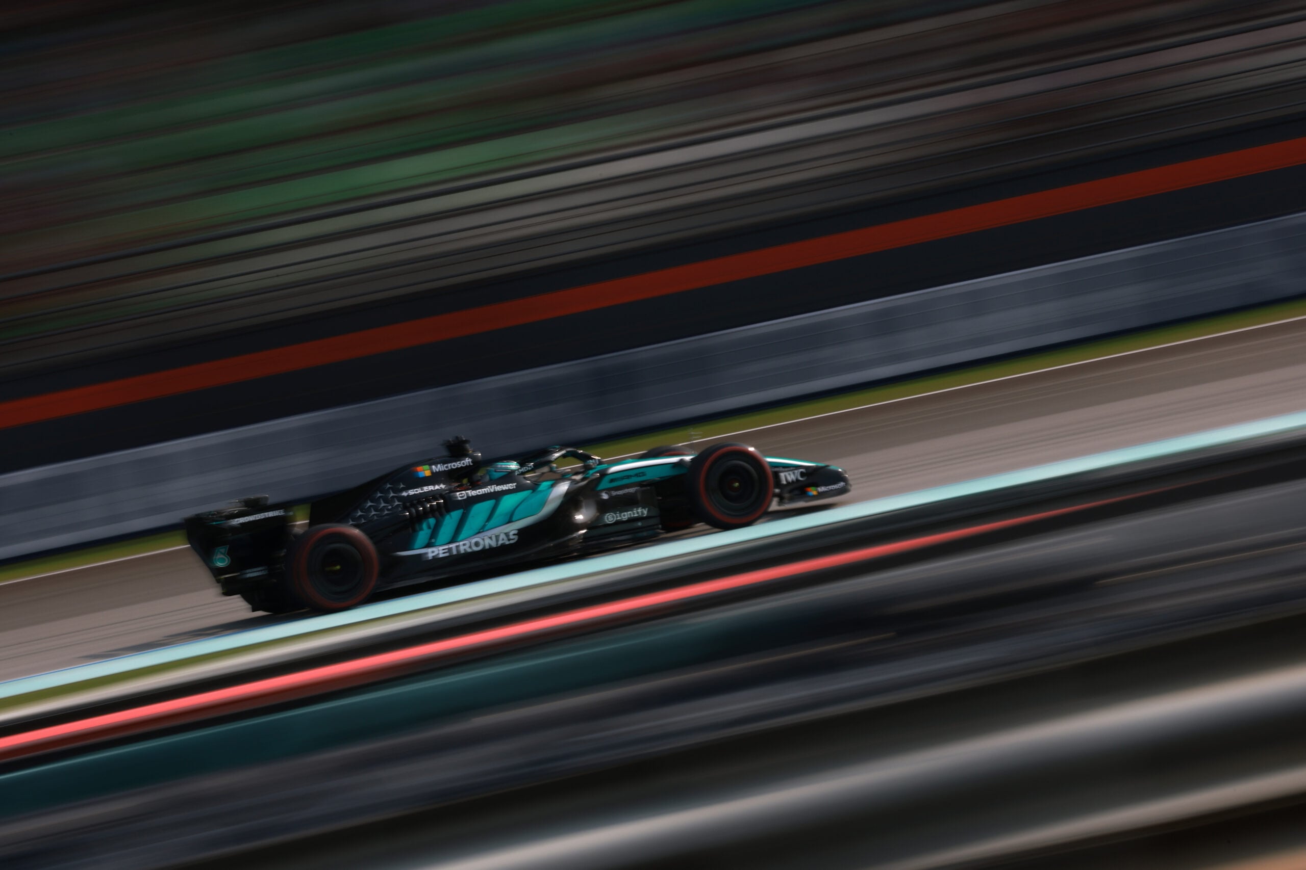 George Russell (GBR) Mercedes AMG Formula One Team W17.