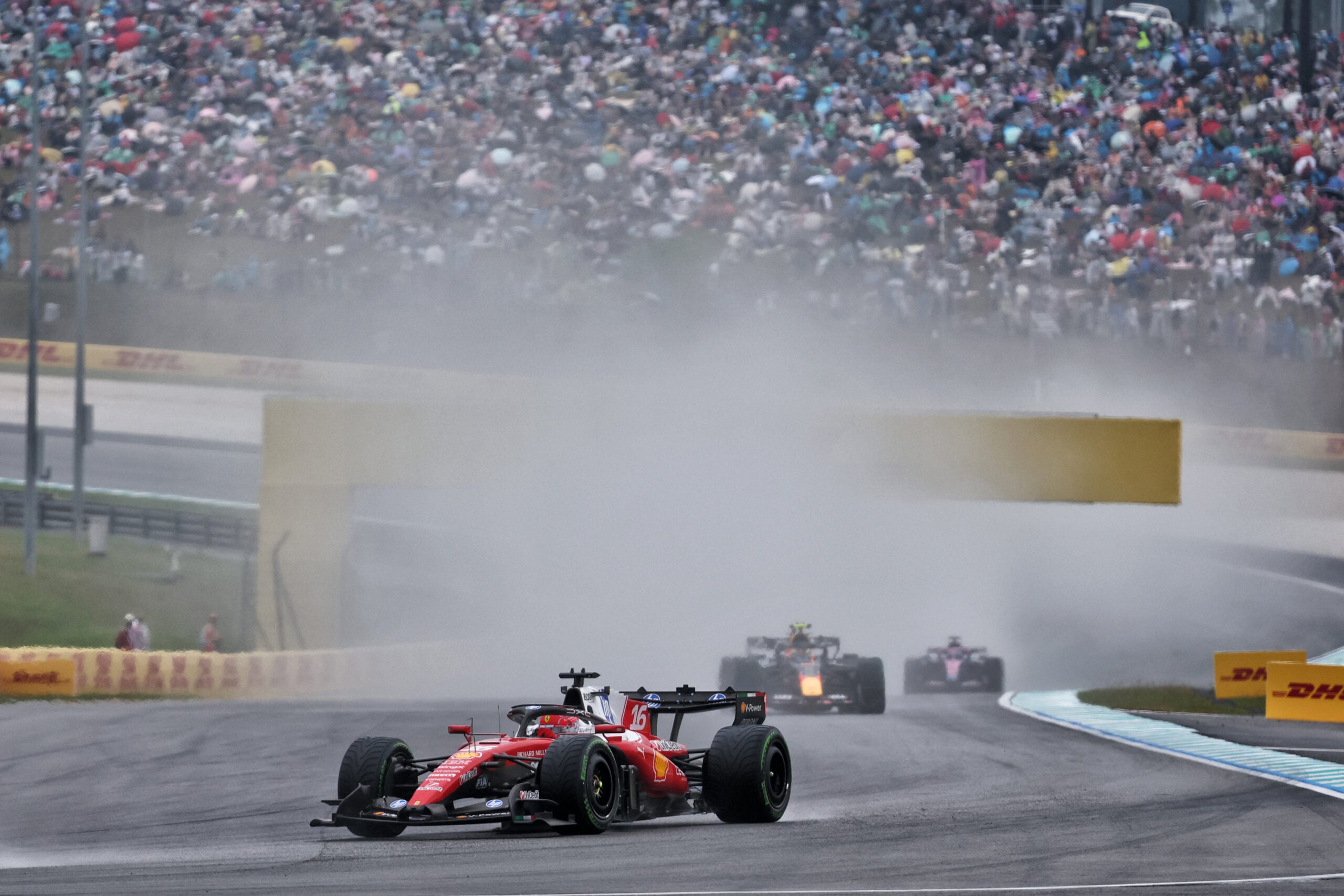 F1: Veja as melhores fotos do domingo em Sepang Charles Leclerc (MON) Scuderia Ferrari SF-26.