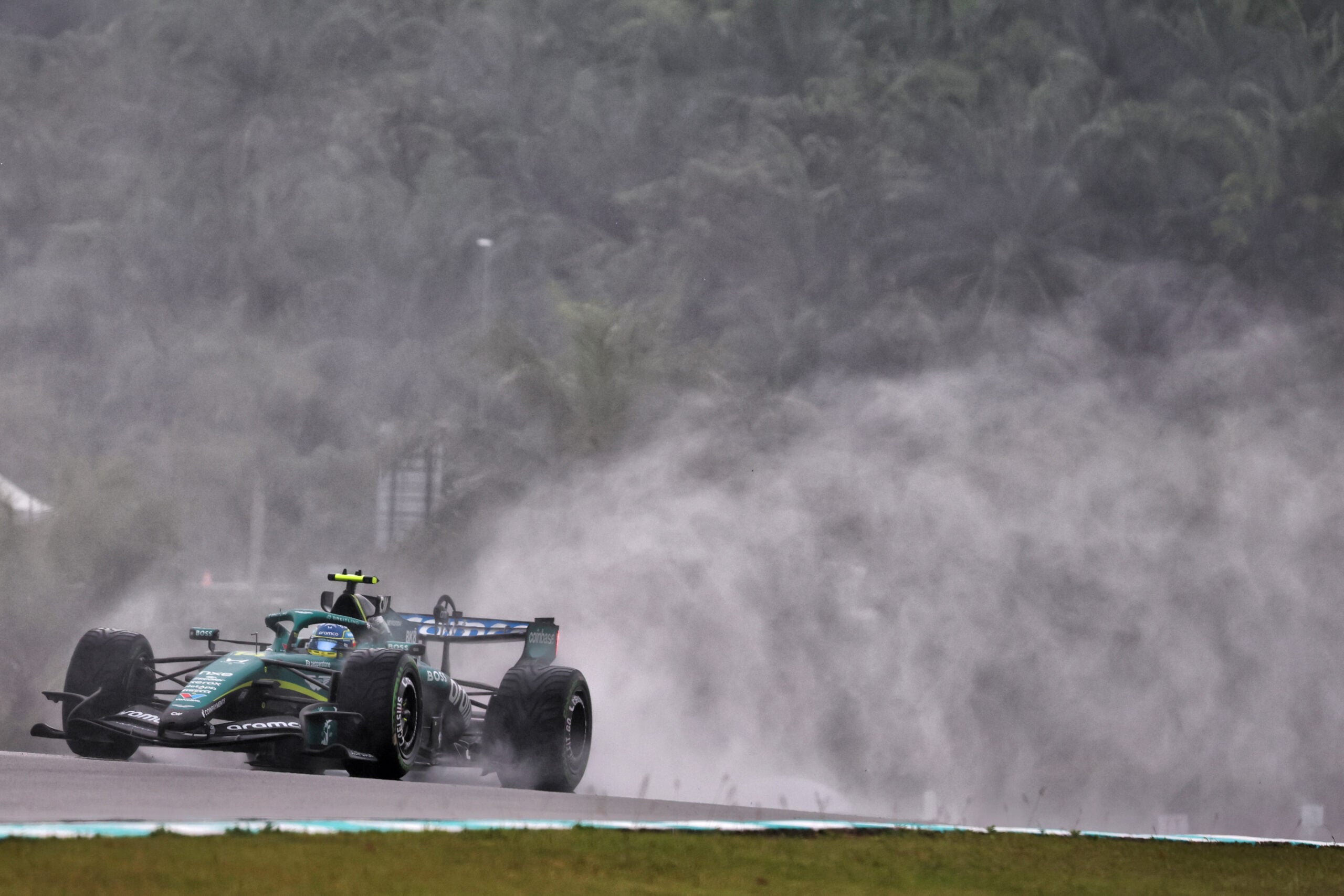 F1: Veja as melhores fotos do domingo em Sepang Fernando Alonso (ESP) Aston Martin F1 Team AMR26.
