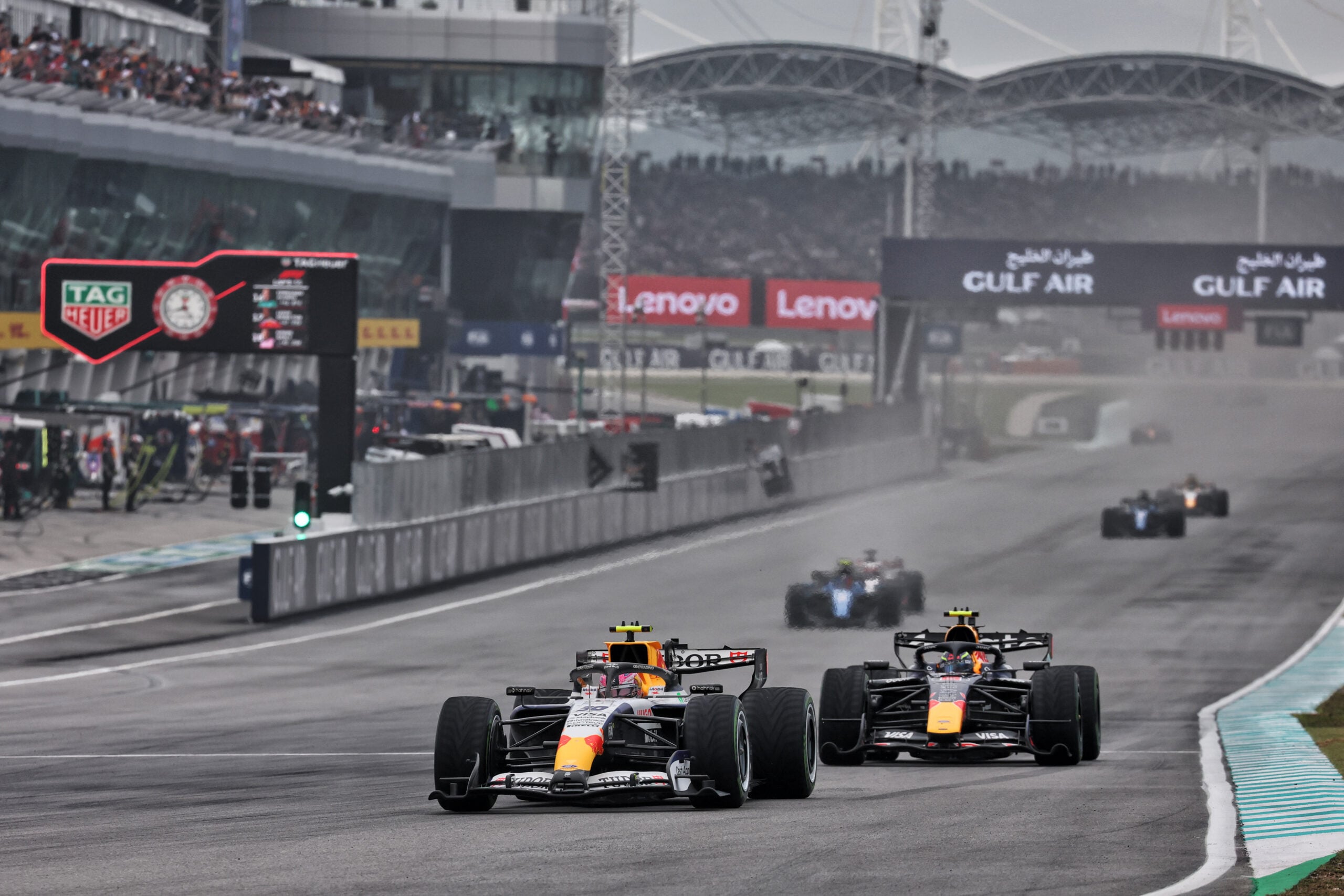 F1: Veja as melhores fotos do domingo em Sepang Liam Lawson (NZL) Racing Bulls Formula One Team VCARB 03.