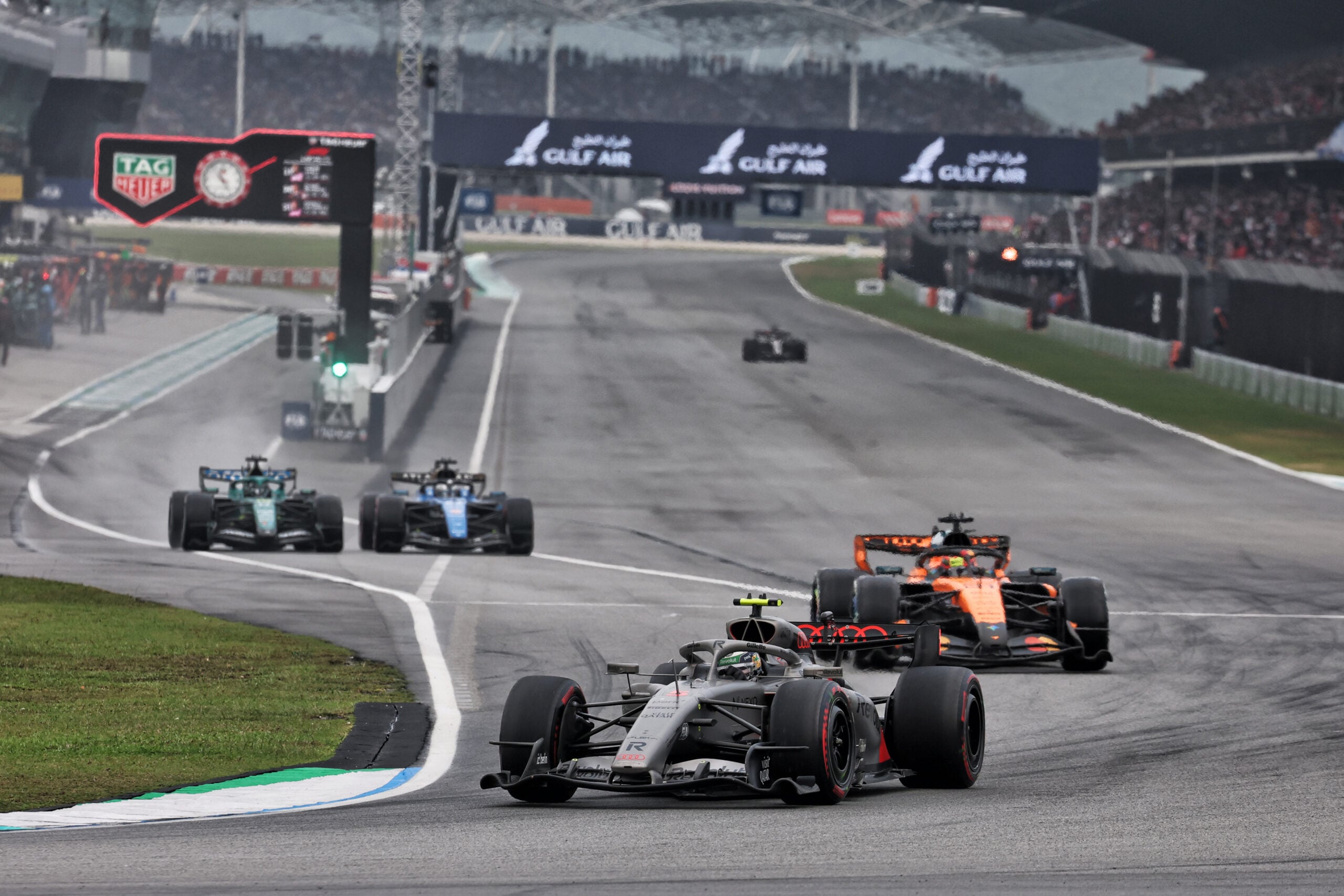 F1: Veja as melhores fotos do domingo em Sepang Gabriel Bortoleto (BRA) Audi F1 Team R26.