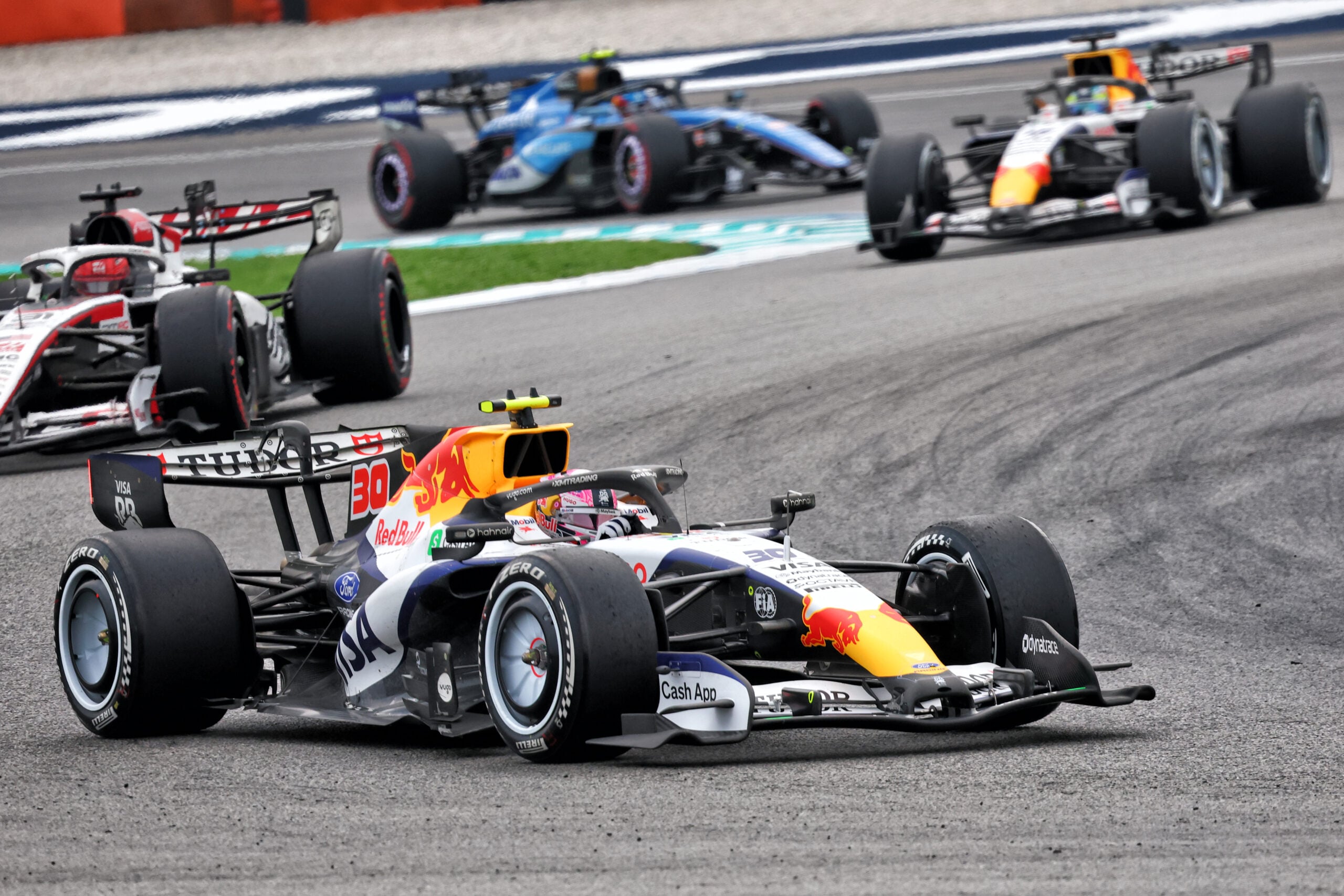 F1: Veja as melhores fotos do domingo em Sepang Liam Lawson (NZL) Racing Bulls Formula One Team VCARB 03.