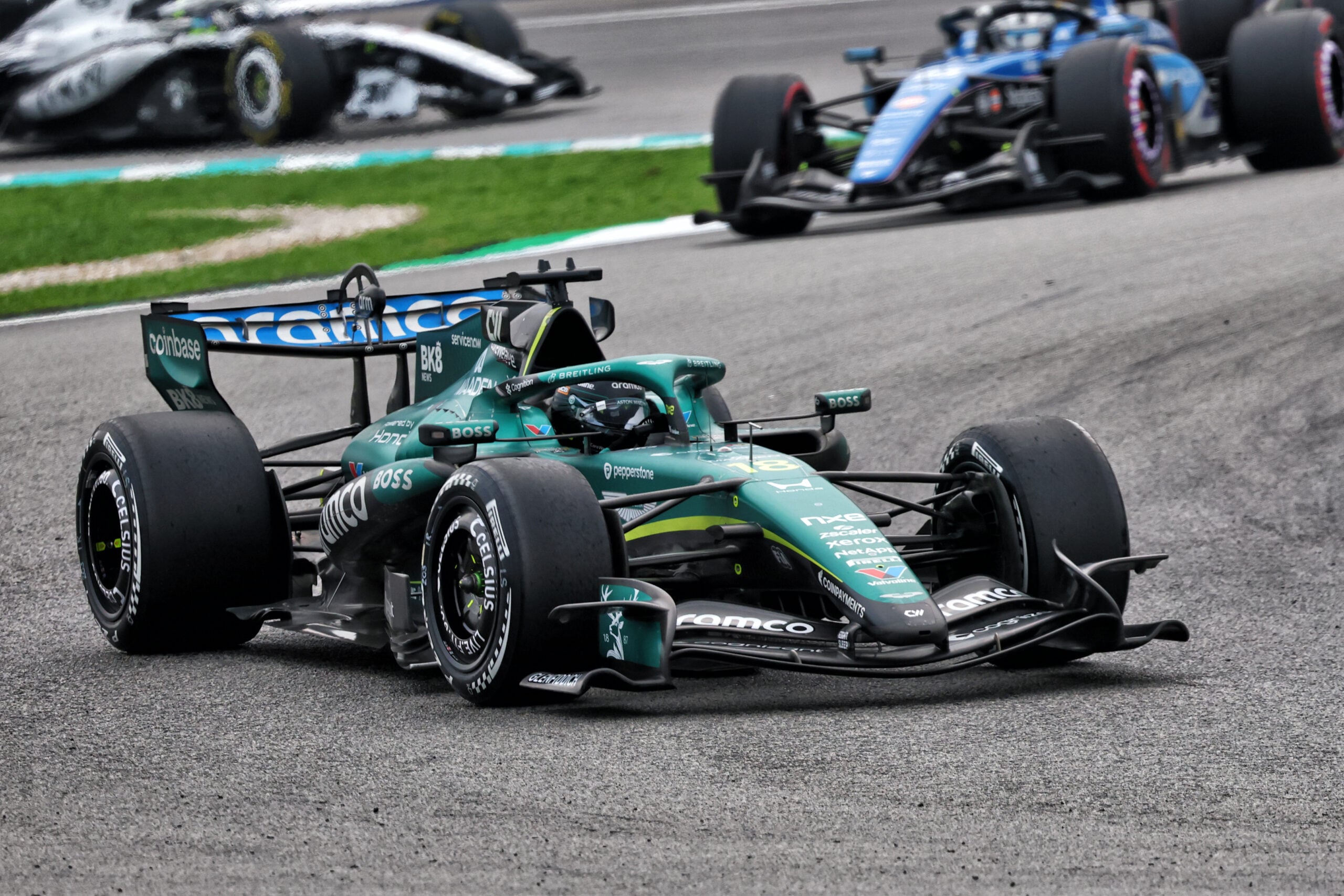 F1: Veja as melhores fotos do domingo em Sepang Lance Stroll (CDN) Aston Martin F1 Team AMR26.