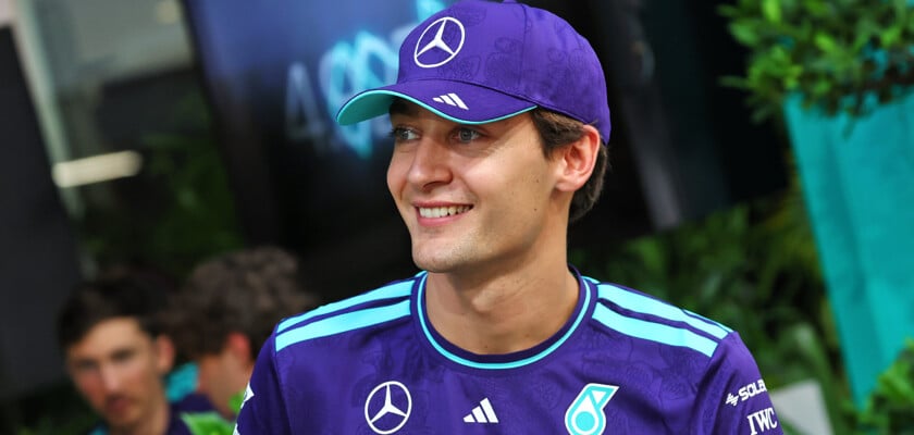 F1: George Russell revela que foi sua a ideia de usar carros diferentes em Singapura