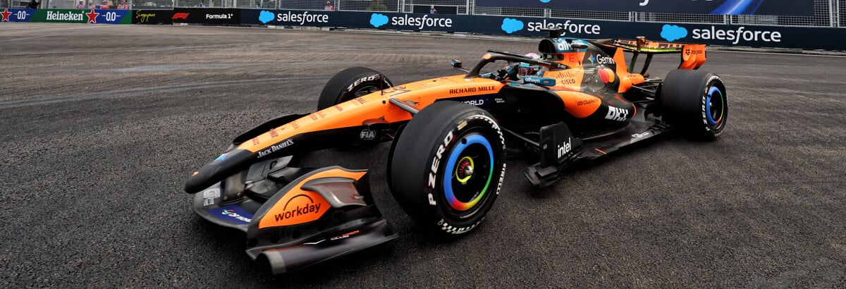 F1: McLaren mostra satisfação com classificação Sprint, mas vê equilíbrio do grid em Singapura F1: McLaren mostra satisfação com classificação Sprint, mas vê equilíbrio do grid em Singapura